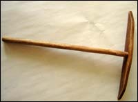 Rozell ou tournette en bois