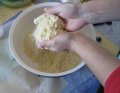 préparation de la Pâte brisée